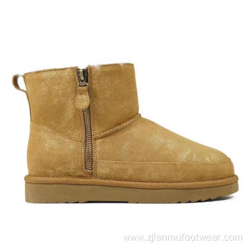 Waterproof Natural suede Pure Australian sheepskin Boots